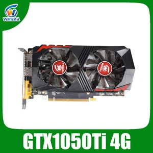 Видеокарта Veineda GTX1050Ti, 4 Гб, 1290 бит, 7000 МГц, для игр nVIDIA Geforce