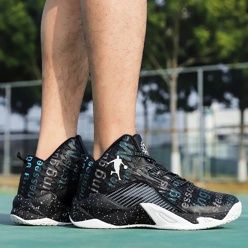 WIENJEE Men Battlefield Basketball Shoes Professional Sports Children Sneakers Boys Anti-slip Protection Ankle | Спорт и развлечения