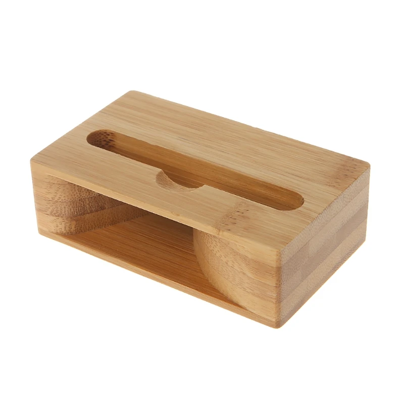 Универсальный бамбуковый усилитель звука для телефона держатель подставка