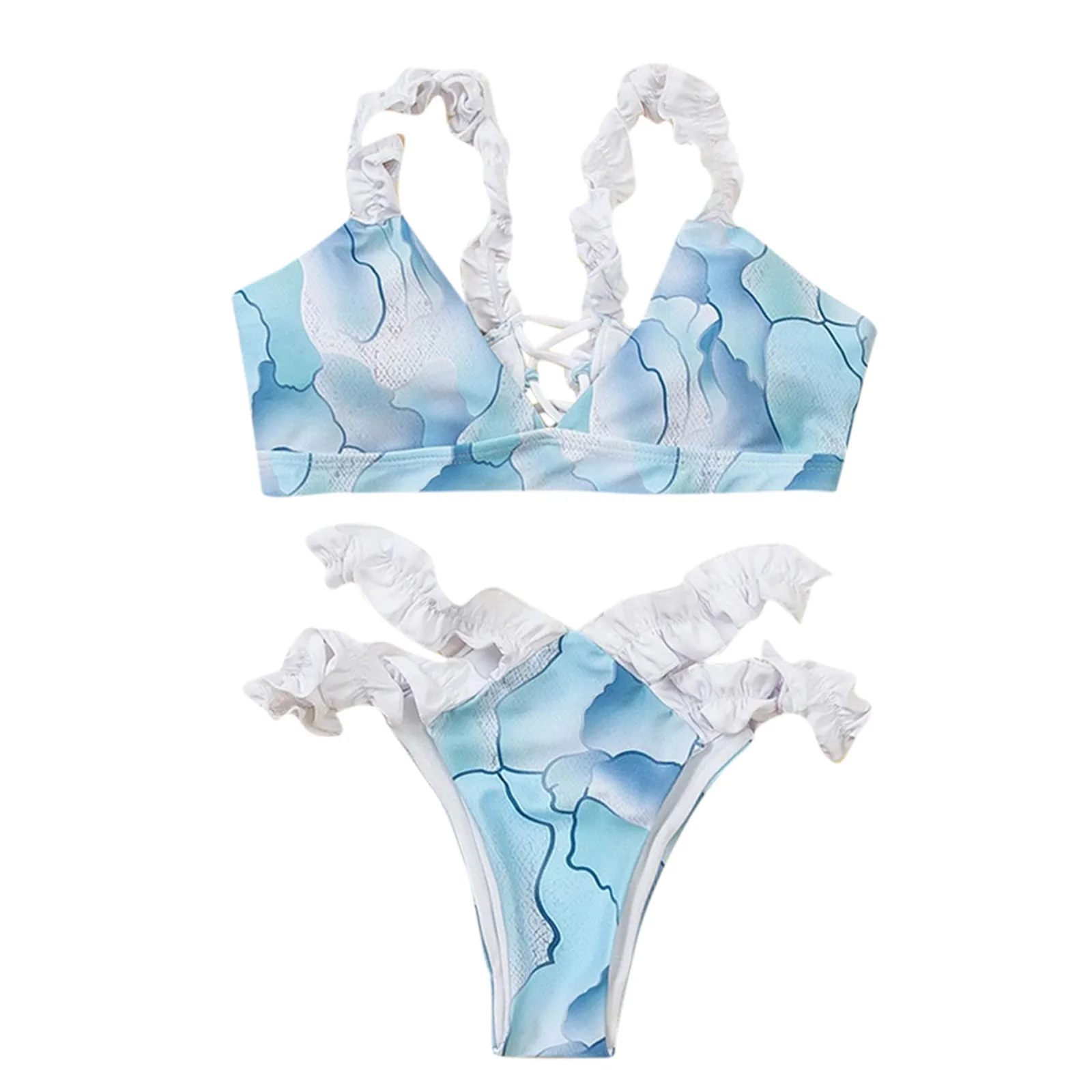 

New Swimwear Women Beautiful And Sexy Printed Bikini Swimsuit maillot de bain femme