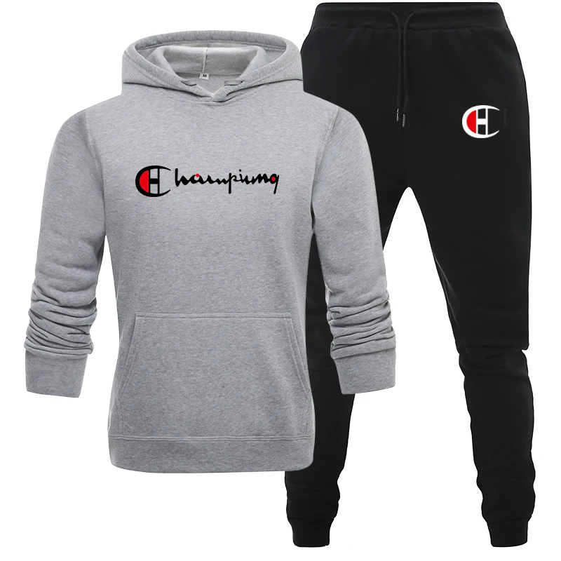 Толстовка с капюшоном Мужская/Женская 2019 пальто флисовая толстовка + спортивные