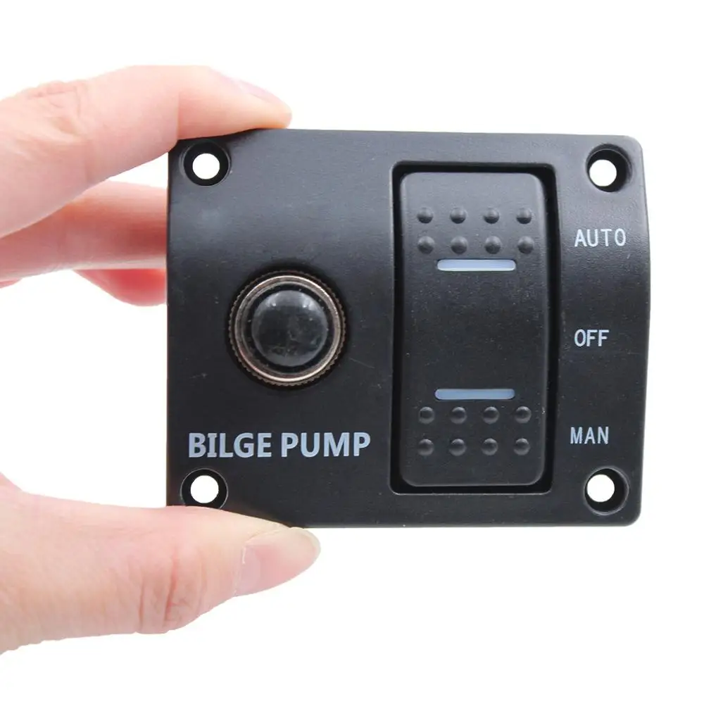 3 ходовая панель переключателя для откачивающего насоса 12 В и 24 переключатель