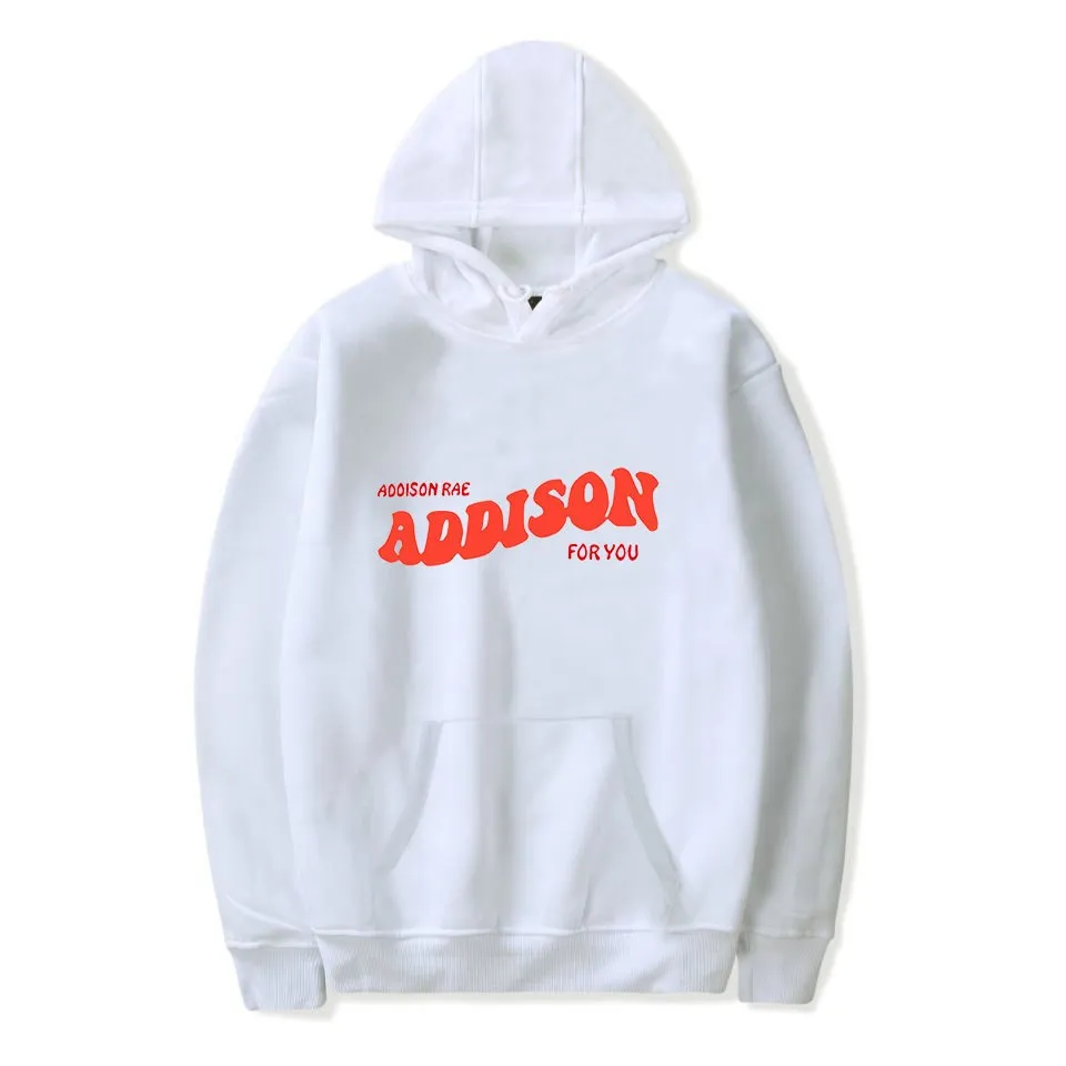 2020 Толстовка Hype House Женская толстовка с надписью ADDISON RAE:addison пуловер уличная