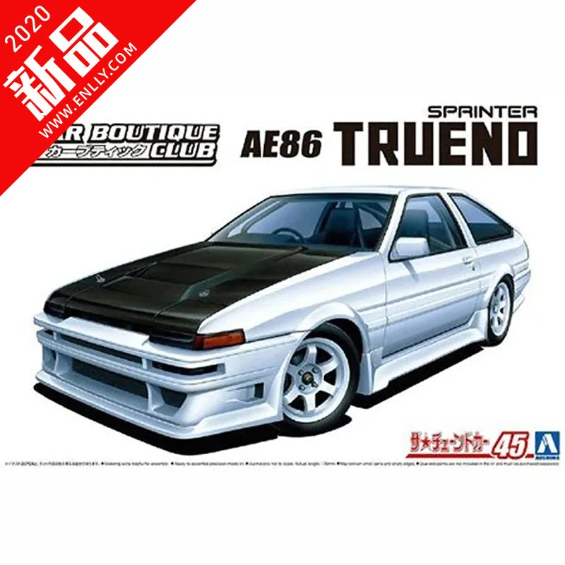 

Модель в сборе 1/24 Toyota Tenno AE86 05863