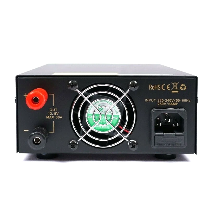 DC12V Ампер компактный Питание Шум Управление Ham Радио переключение QJE PS-30SWI
