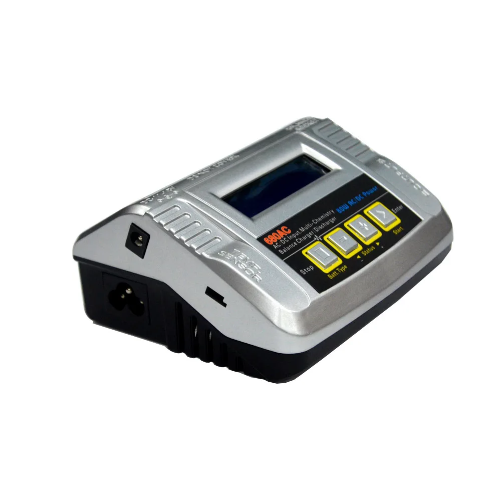 HTRC 680AC 80 Вт 6A AC/DC двойной мощность RC батарея баланс зарядное устройство Dis для 1-6s