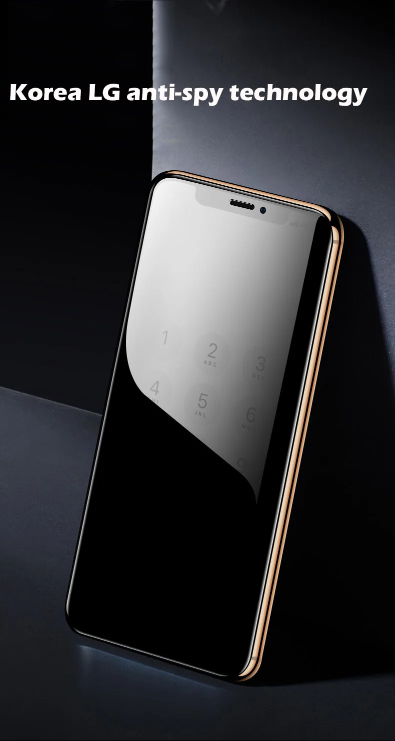 Защитное стекло для сохранения личной информации пленка для iPhone 11 pro XS Max X XR анти шпионское закаленное стекло для iPhone 6 6s 7 8 plus защитное стекло