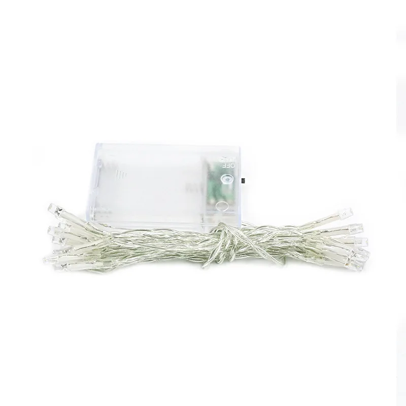 

2021 New Led String Light Waterproof Battery Box String Lights New Year Party Outdoor Christmas Tree Decorative Flashing Lights