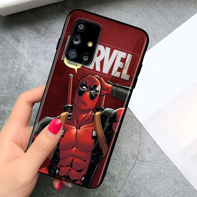 

Marvel Death servant For Samsung A01 A02 A02S A11 A12 A21 A21S A22 A31 A32 A41 A42 A51 A52 A71 A72 A81 A91 UW Black Phone Case