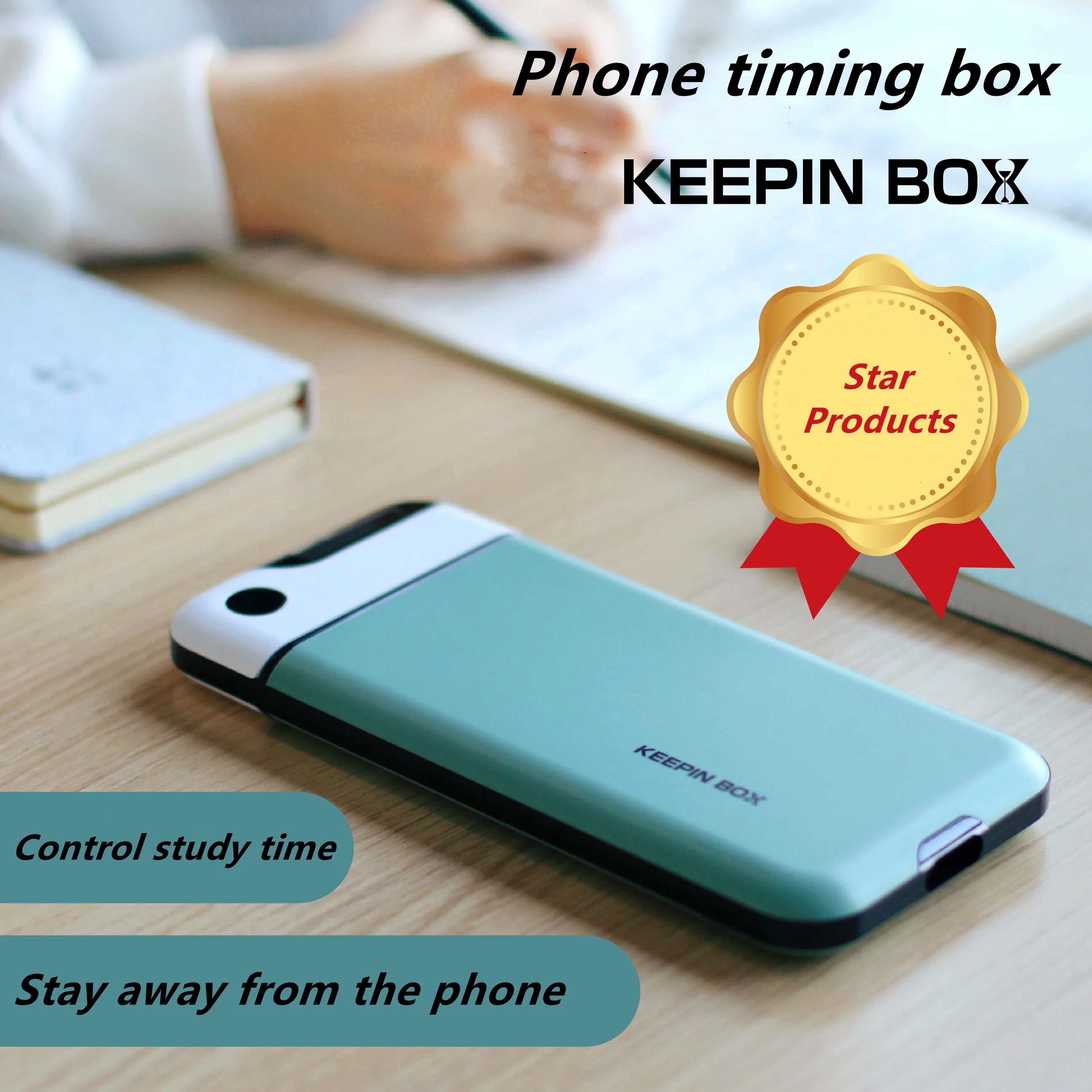 

Keepin box! Mobile phone timing box, self-discipline timing phone case,mobile phone addiction students, timing lock keepinbox