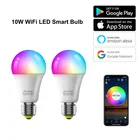 Умсветильник Светодиодная лампа с Wi-Fi, E27, 10 Вт