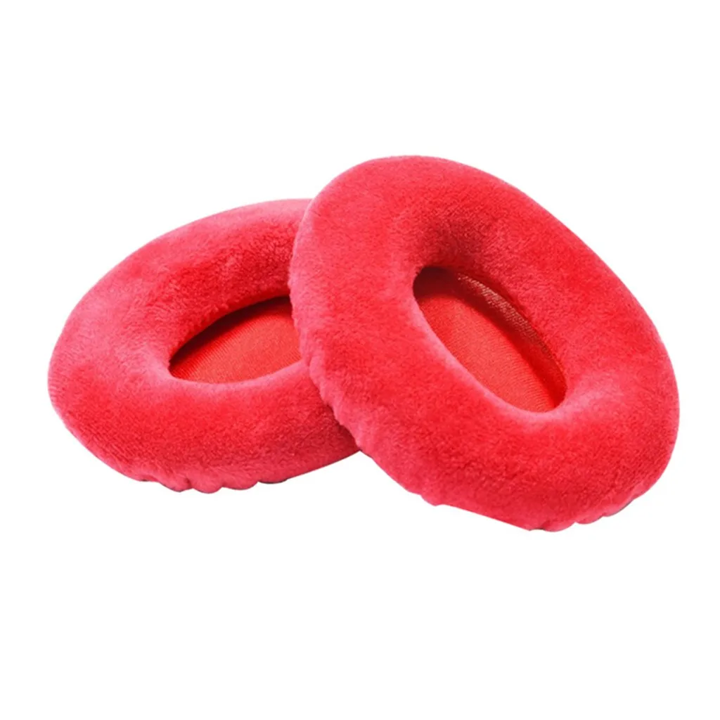 1 пара ультра мягкие удобные бархатные Замена амбушюры подушки Чехол для Сен-nheiser