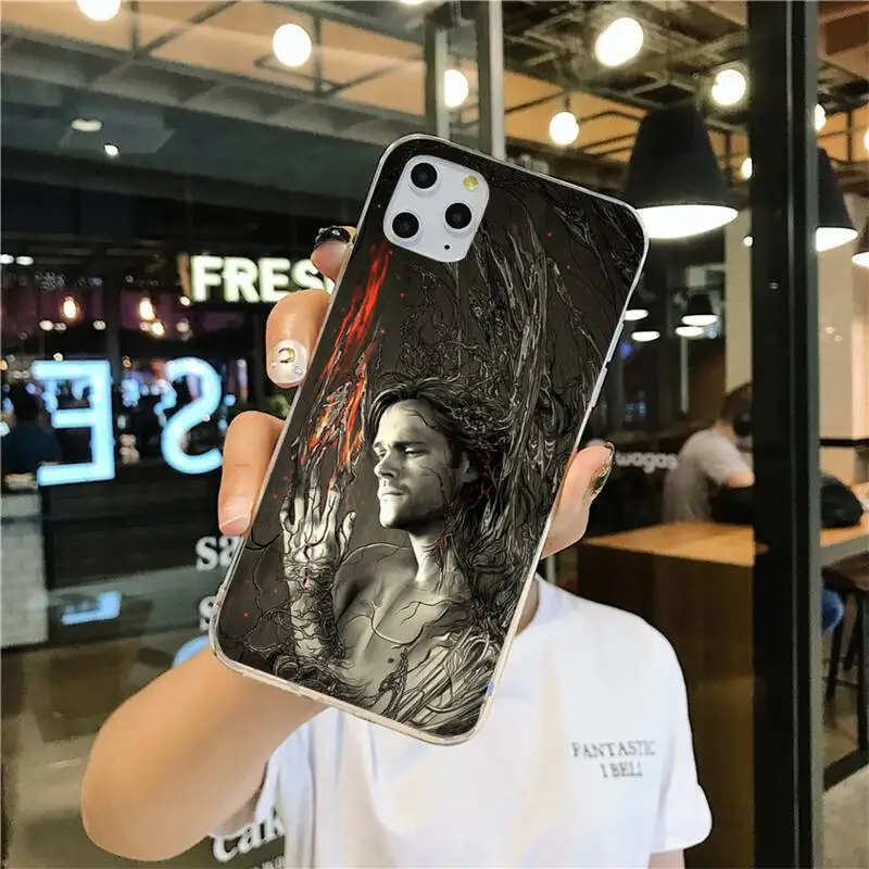 movies supernatural sam and dean phone case for iphone 12 pro max mini 11 pro xs max 8 7 6 6s plus x 5s se 2020 xr cover free global shipping