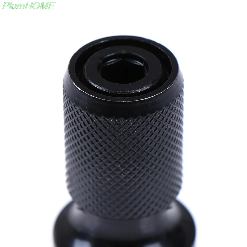 

Black 1/2 Inch Square To 1/4 Inch CRV Hex Socket Adapter Female Drill Chuck Converter