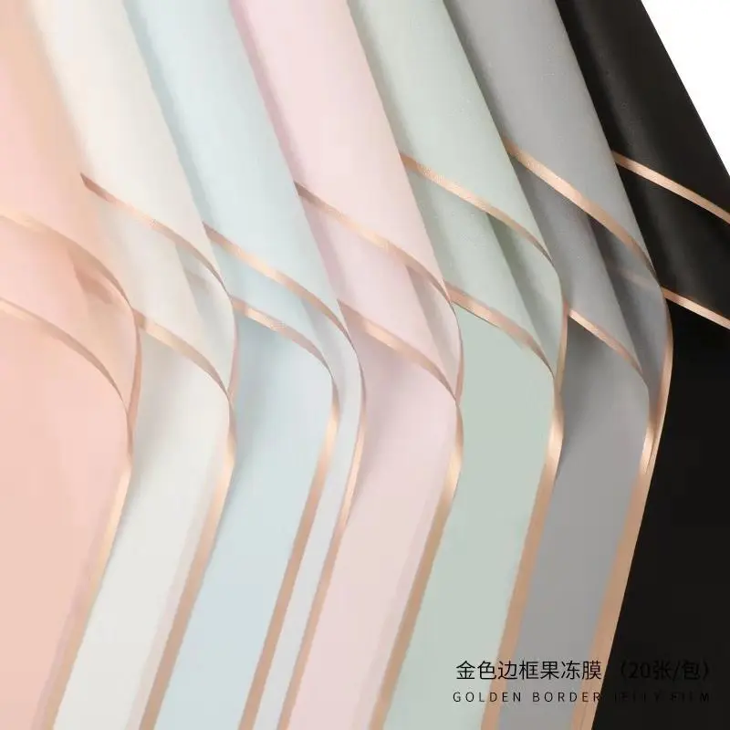 Упаковочная бумага для букета цветочный упаковочный материал Пномпень Желейная