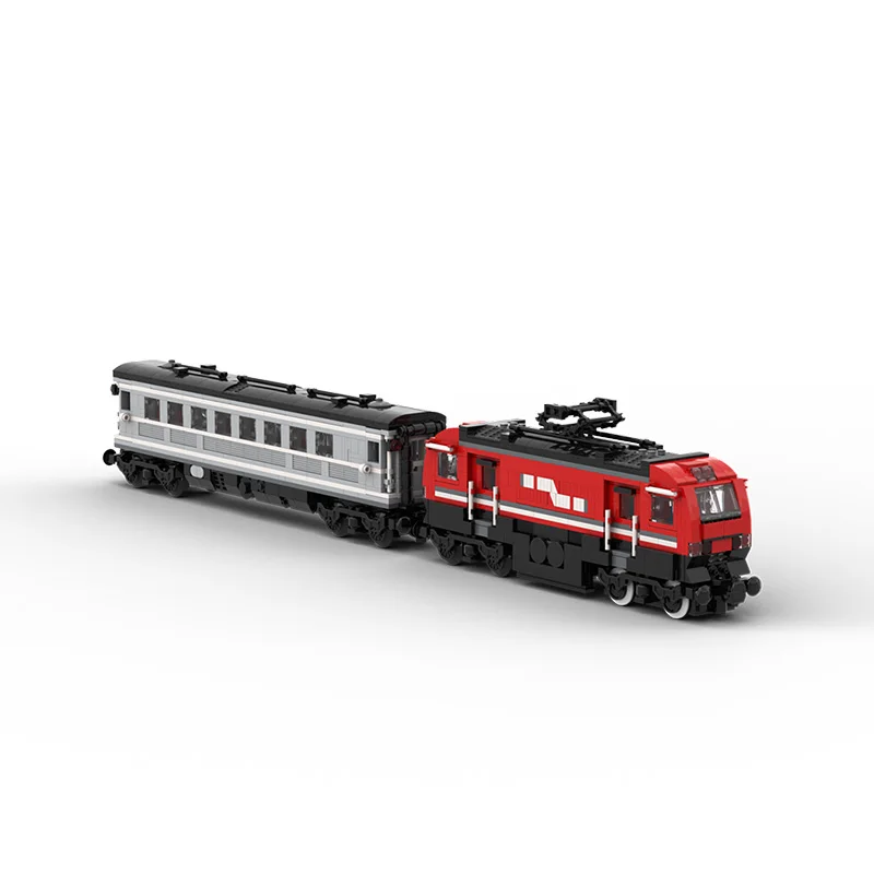 Конструктор MOC Town Детский конструктор для поездов и транспорта с мотором