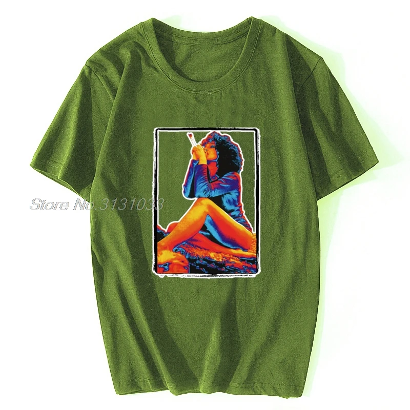 Летняя футболка забавная ретро винтажная Сексуальная Женская Дымчатая на заказ