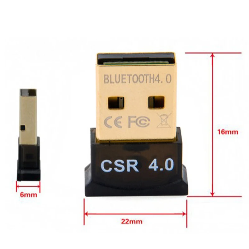 Bluetooth адаптер USB-ключ для компьютера ПК беспроводной USB передатчик 4 0 музыкальный