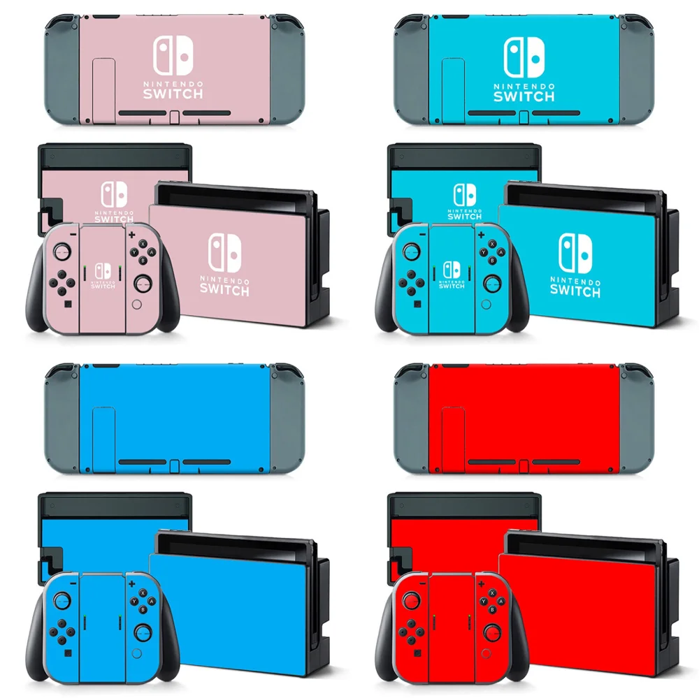 Чистый красочный дизайн 1 для консоли переключателя и контроллера наклейка кожи