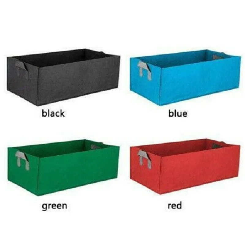 Большая тканевая поднятая садовая кровать квадратная сумка для выращивания