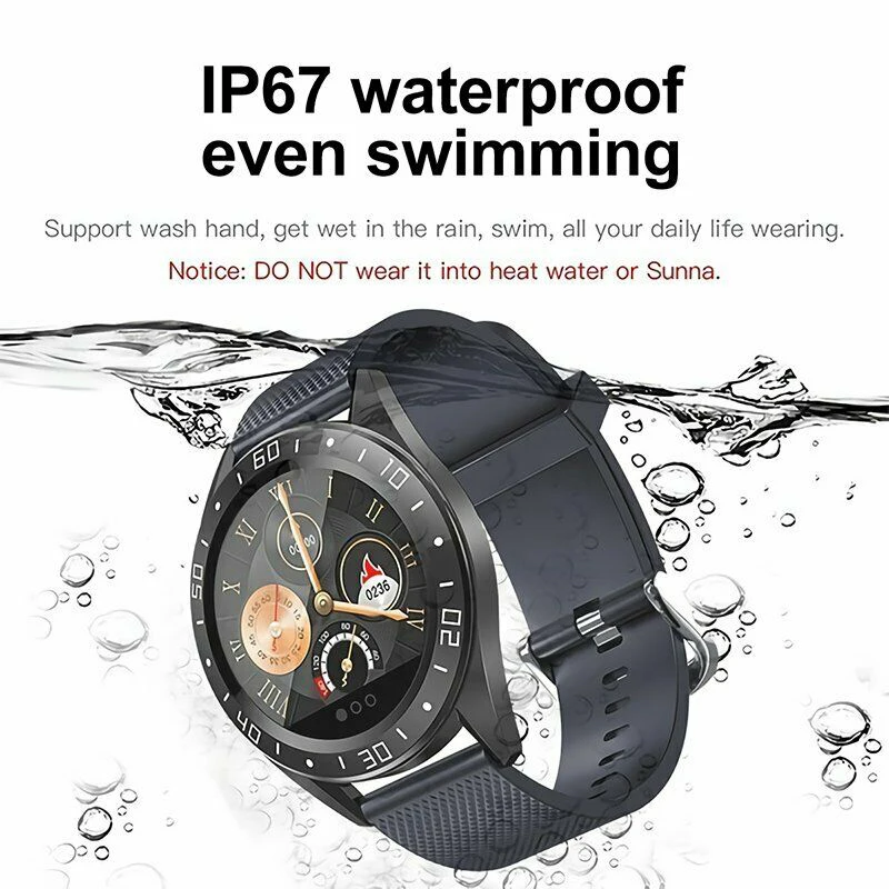 Новинка GT105 мужские Смарт часы IP67 Водонепроницаемый пульсометр спортивный