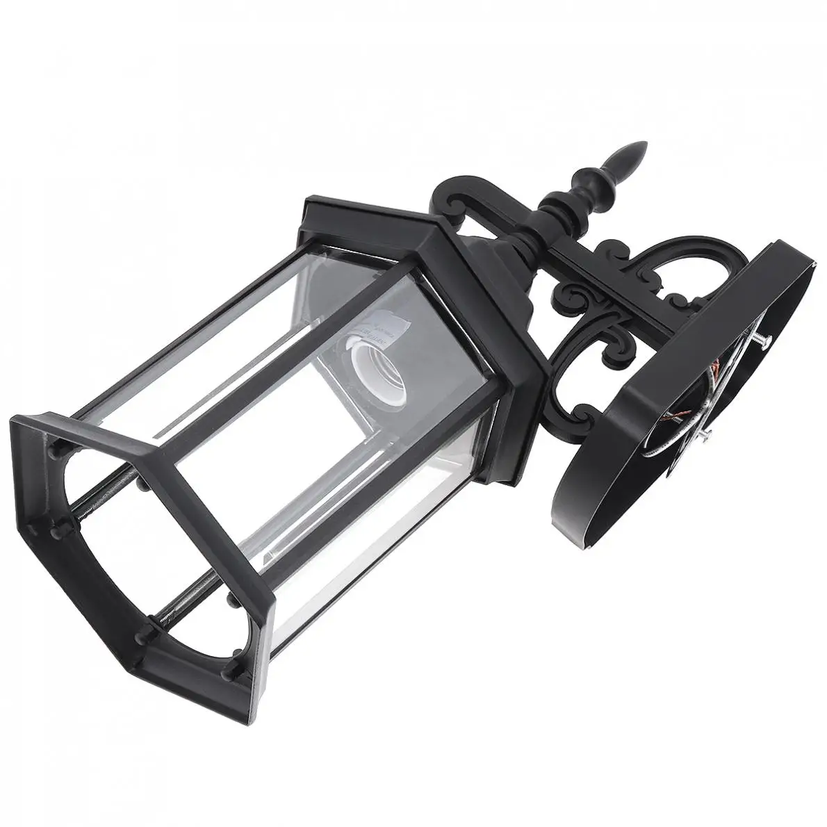 

Outdoor Wall Light Fixtures E26/27 Black Exterior Wall Mount Waterproof Sconce Lights for Garage Front Porch House