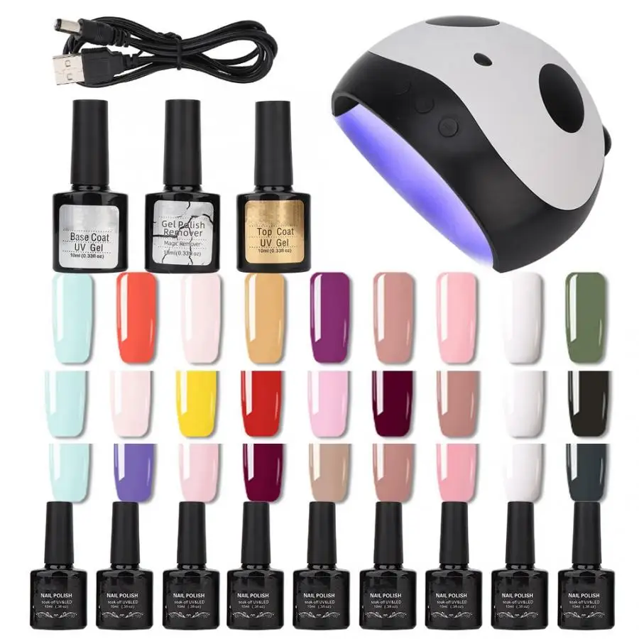 Набор для наращивания ногтей УФ гель Базовый Топ покрытие средство снятия