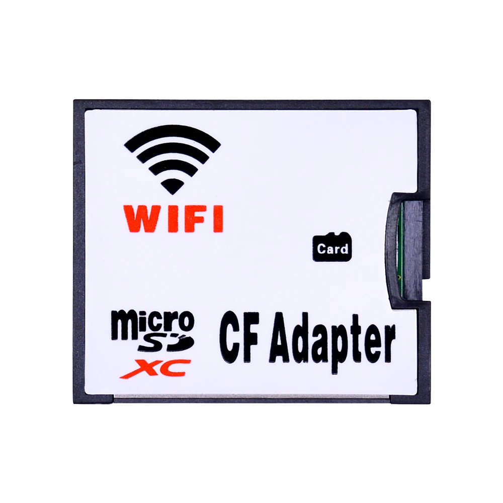 Адаптер CHIPAL Micro SD SDXC SDHC TF к CF Wi-Fi компактный кардридер для флэш-карт устройство