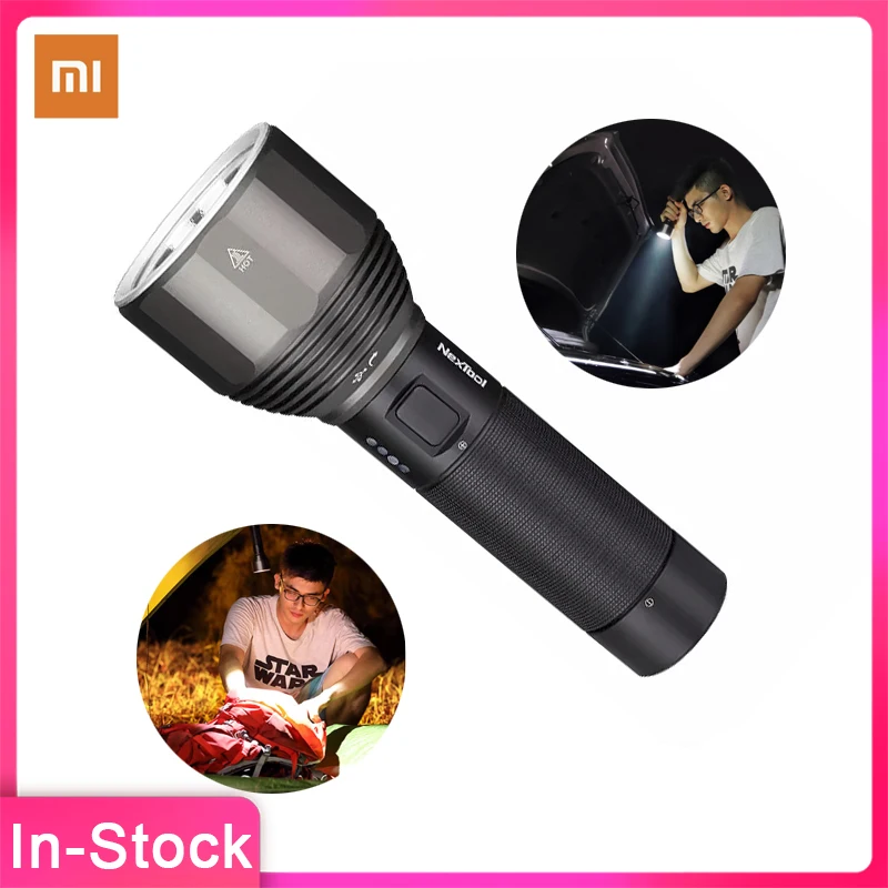 Новый перезаряжаемый фонарик XIAOMI NexTool 2020 люмен 380 м 5 режимов водонепроницаемость