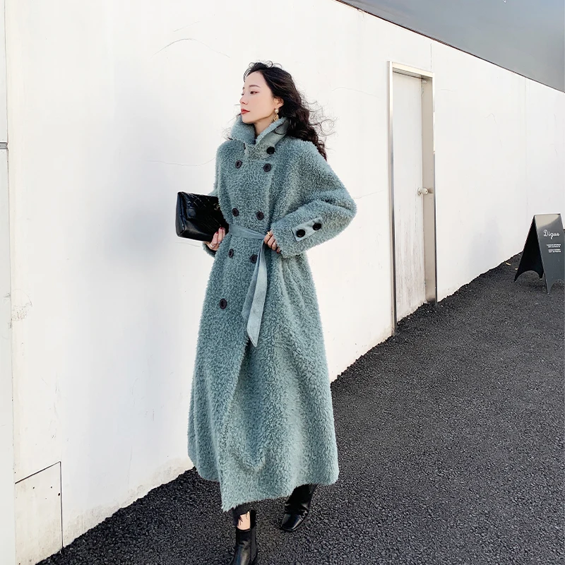

Winter coat female lamb wool short teddy bear coat women thick wool coat women camel loose wool coat autumn warm coat red coat