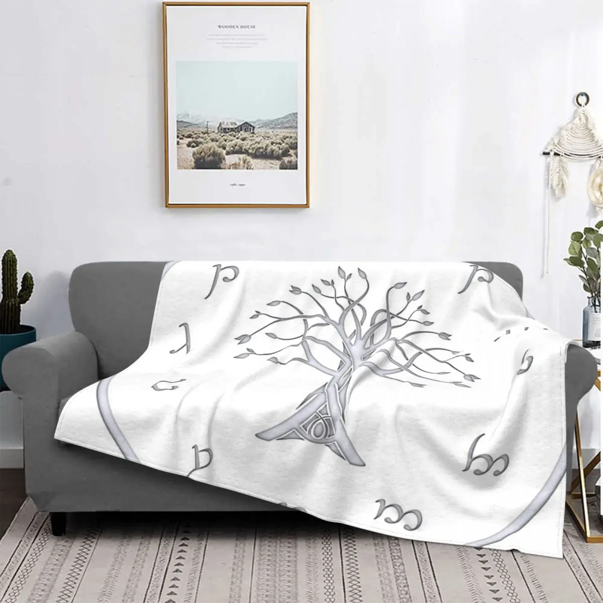 

Elvish Time-colcha a cuadros para cama, manta de пикник, colcha, 220x240