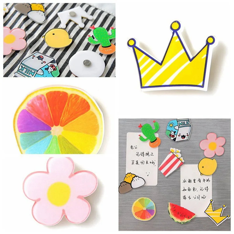 Creative Decorative Cartoon Home Message Sticky Notes Kitchen Fridge Magnet Sticker 1 Pcs | Дом и сад