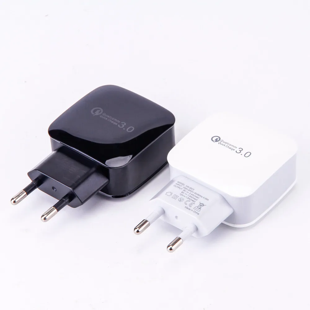 USB зарядное устройство rapide 3 0 адаптер EU prise voyage mur QC для iPhone samsung Xiaomi камеры