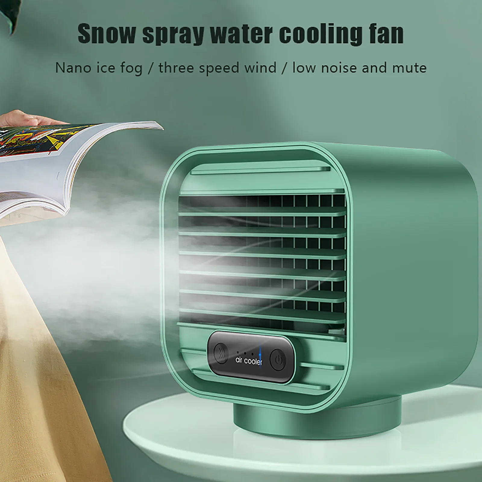 

Мини-вентилятор для охлаждения воздуха #33