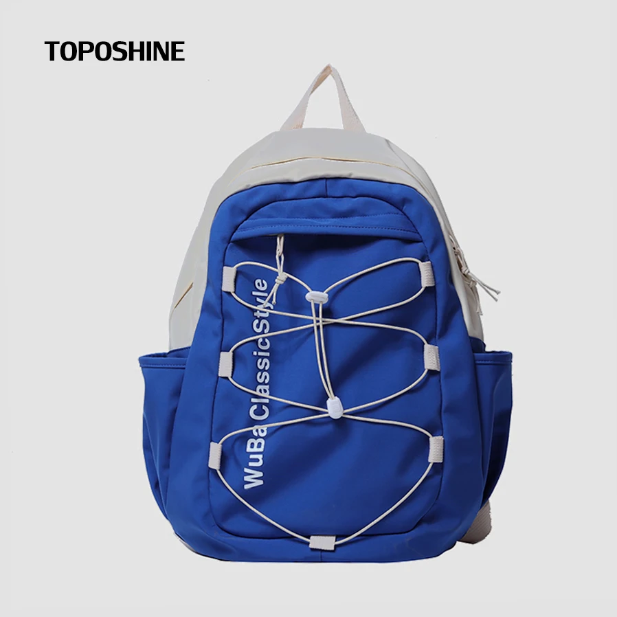 Простой женский рюкзак 2021 женская школьная сумка Canval для девочек-подростков