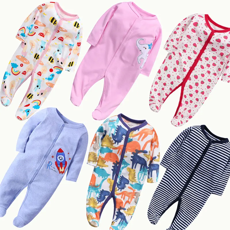 Детские комбинезоны для новорожденных Комбинезоны Пижамы Комплект малышей