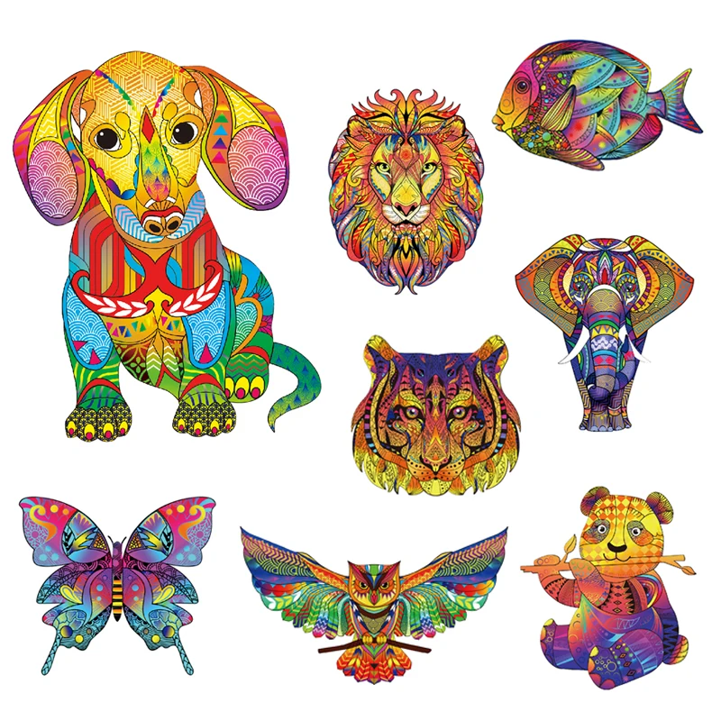 

ZK30 New Eagle Puzzle 3D Wooden Puzzle Children Wooden DIY Crafts Animal Modeling Decompression Toys Classic Toys Wooden Puzzles