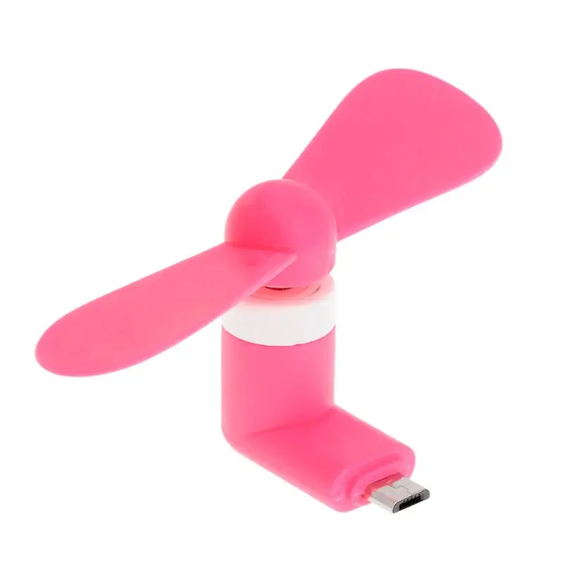 Мини микро USB OTG охлаждающий вентилятор для смартфонов Android Samsung LG HTC Huawei Прямая