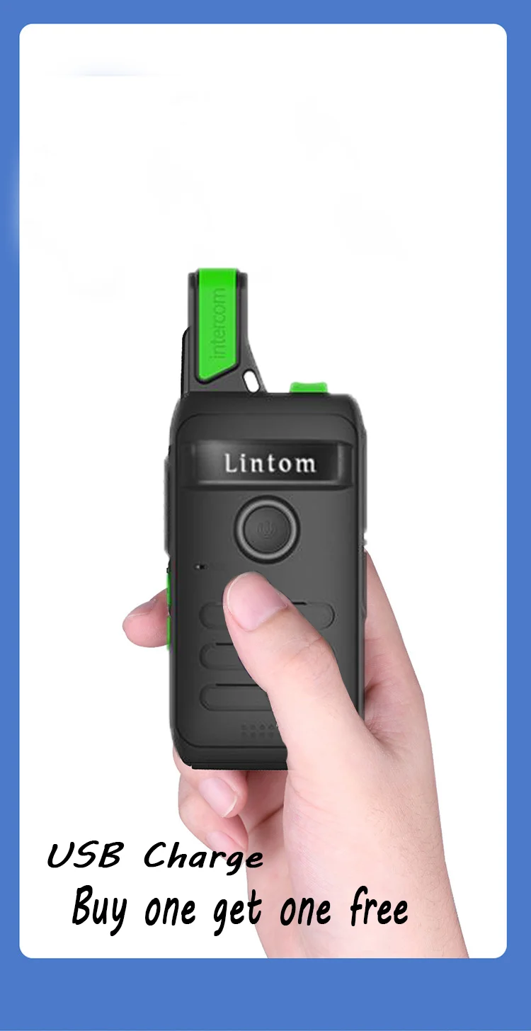

Lintom Walkie Talkie Two Way Radio UHF 16 Channels Two Way Radio for Audlt (Pack of 2)