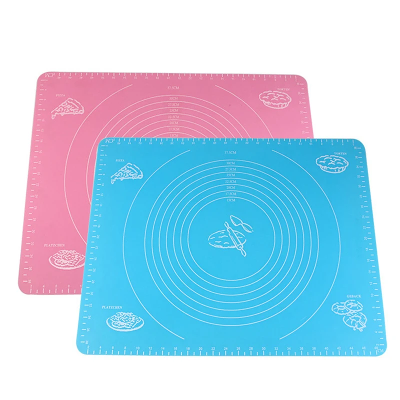 Baker Tool Sheet Silicone Cake Liners Baking Mat Non Stick Rolling Dough Pad Pastry Cut Non-Skip | Дом и сад