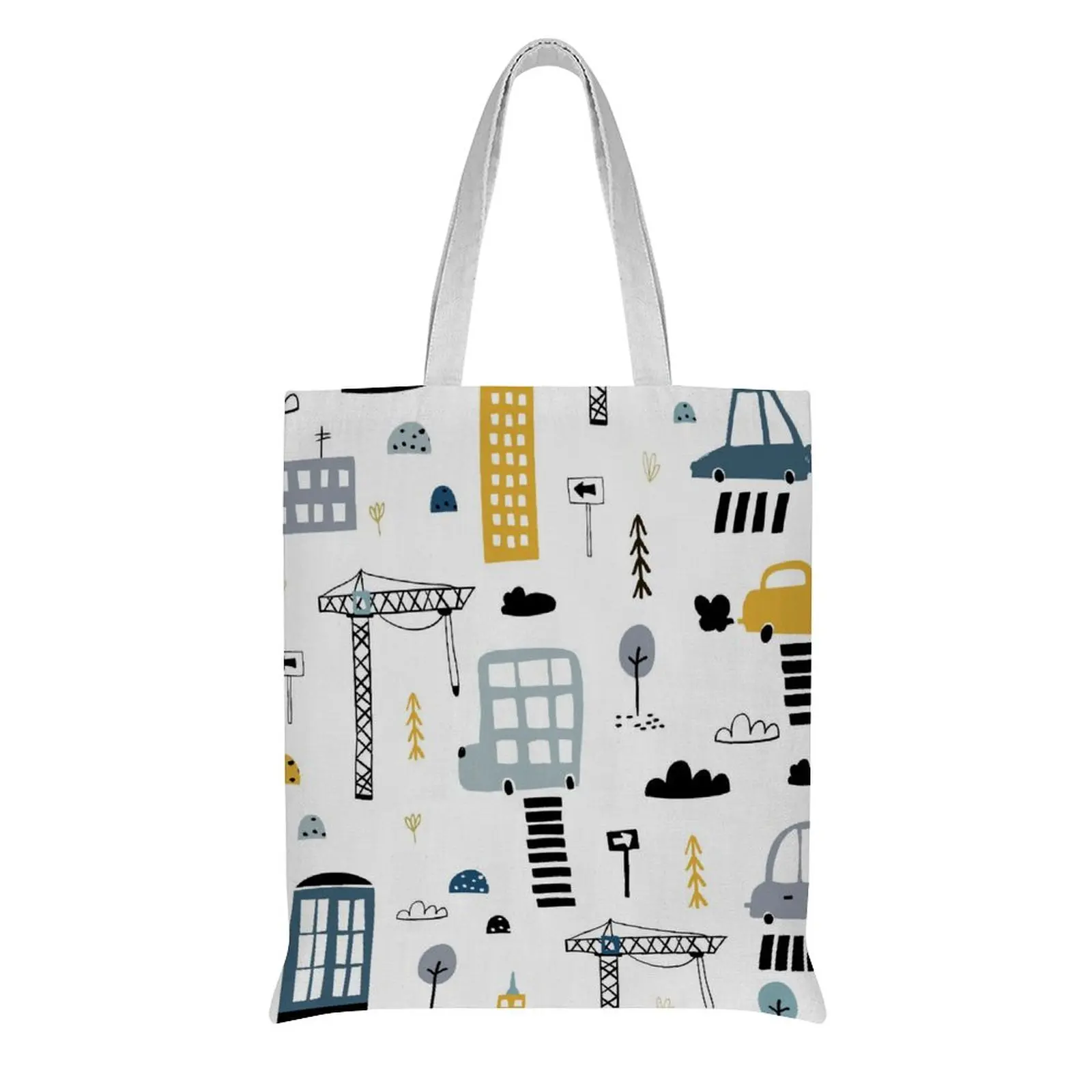 

Shipping Bags Tote Bag Aesthetic Cloth Transparent Maternity Hospital Fabric Women's the Large Student Cute Corduroy Anime Pink