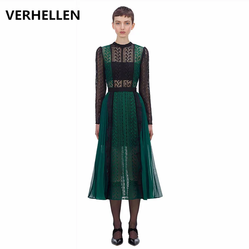 VERHELLEN высокая конец пользовательские платье Self Portrait 2021 Сезон весна осень Для
