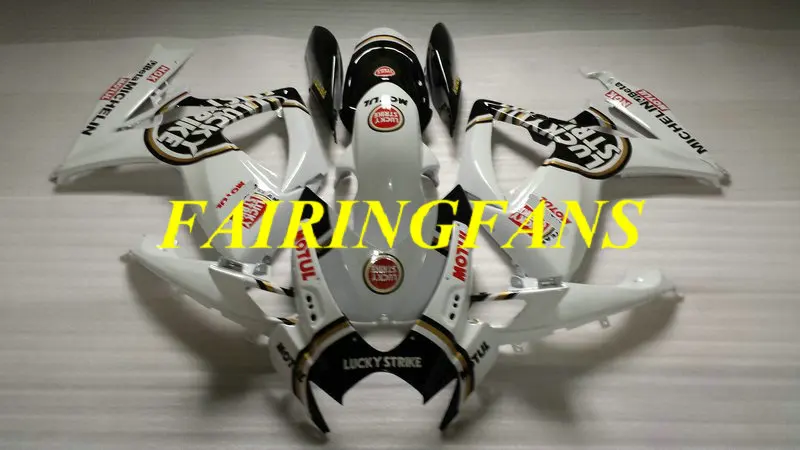 Обтекатель кузова мотоцикла для GSXR600 750 K6 06 07 GSXR 600 GSXR750 2006 2007 Белый Черный