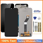 ЖК-дисплей 6,5 дюйма для Motorola Moto G8 Power Lite XT2055-1-2, сенсорный экран, дигитайзер, панель в сборе, черный с рамкой и без рамки