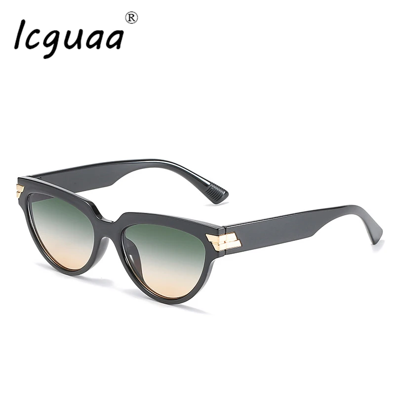 

Modern Retro Classic Cat Eye Rivet Sunglasses óculos de sol feminino óculos de sol masculino очки солнечные женские Sunglasses