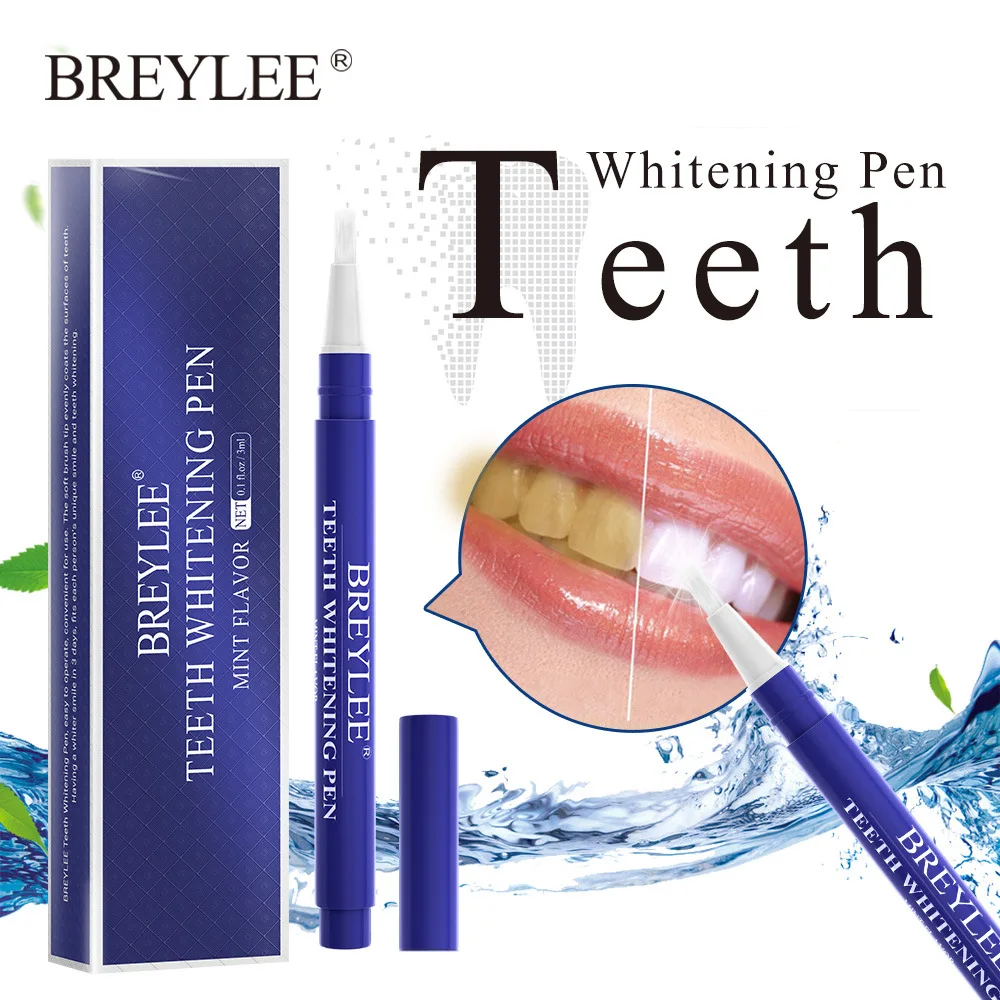 

Ручка для отбеливания зубов BREYLEE, отбеливатель зубов, гигиена полости рта, удаление пятен, уход за полостью рта, стоматологические инструмен...