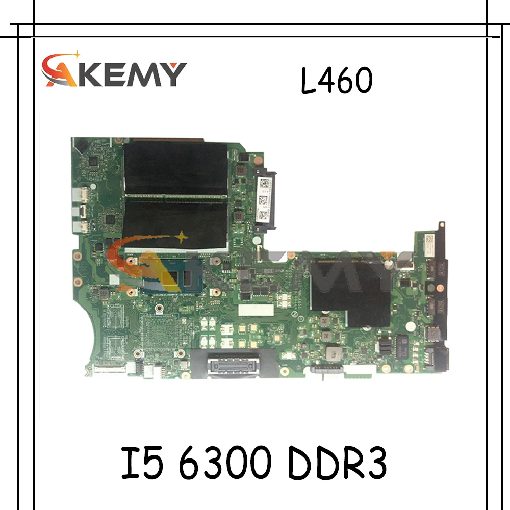 

Akemy BL460 NM-A651 материнская плата для ноутбука Lenovo ThinkPad L460 Материнская плата ноутбука FRU 01AW292 процессор I5 6300 DDR3 100% тесты работы