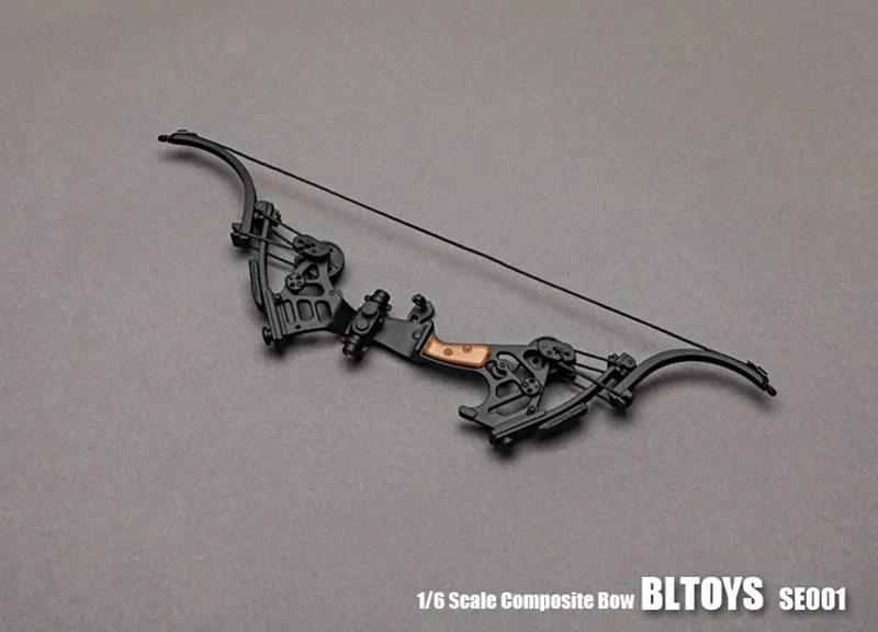 

BLTOYS 1/6 Scale Mini Bow Arrow Set Composite Bow Model Soldier Weapon Accessories Fit 12" Soldier Action Figure Dolls