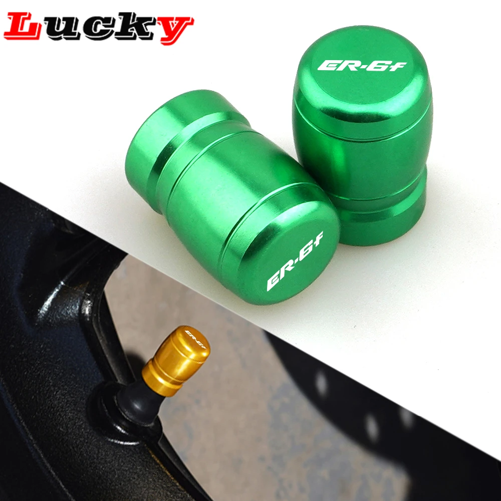 

Motorcycle Accessorie Tires Valves Tyre Stem Cover Air Caps Airtight Theftproof Wheel For Kawasaki ER6F ER 6F ER-6F 2012-2021