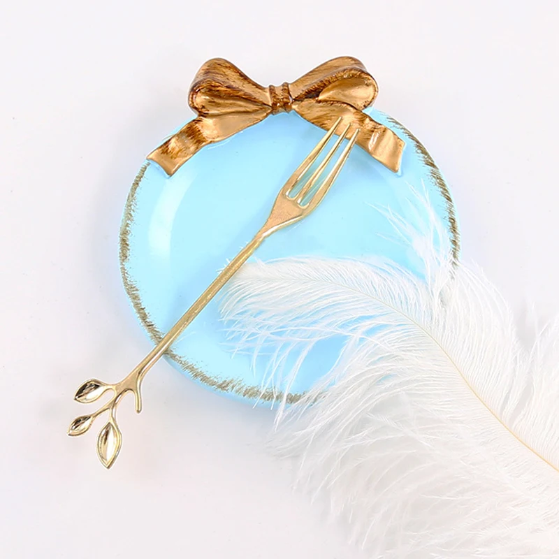 Лотки для хранения тортов с круглым бантом в скандинавском стиле органайзер